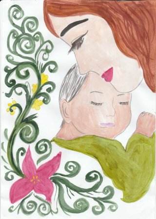 Рисунок мамы