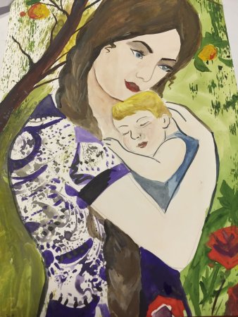 Конкурс рисунков мама милая моя