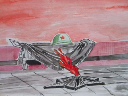 Рисунок на тему война карандашом