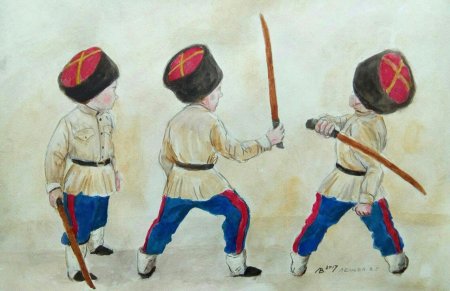Рисунок на тему казачество