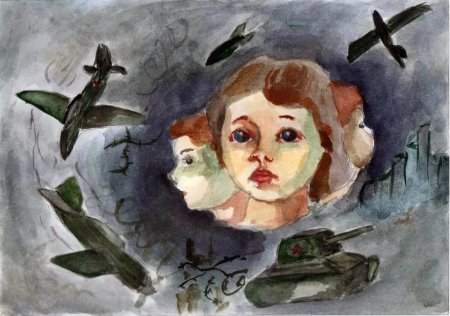 Детские рисунки о войне