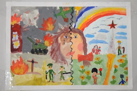 Рисунок на тему война