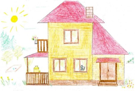 Рисунок мой дом