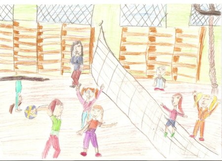 Рисование физкультура