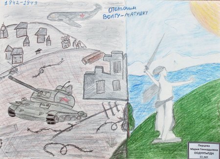 Рисунок Сталинградская битва 3 класс