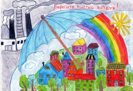 Плакат на тему загрязнение природы