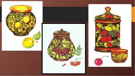 Рисование «по мотивам хохломской росписи» т.с. Комарова