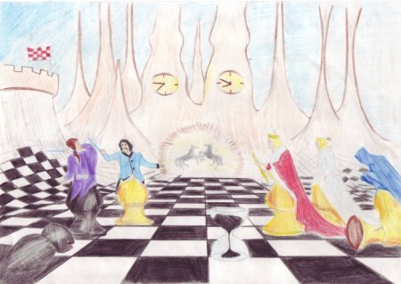 Конкурс рисунков на шахматную тему