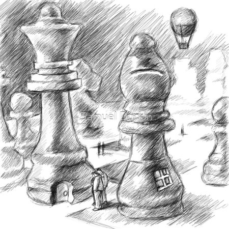 Рисунок на тему шахматы