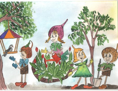 Эколята рисунки для конкурса