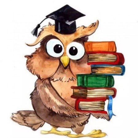 Сова с книжкой
