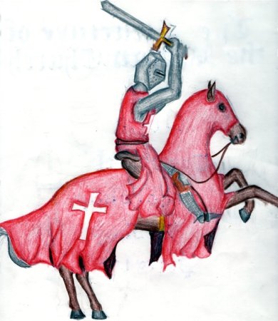 Рисунок рыцаря 6 класс