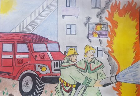 Пожарный глазами детей