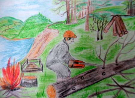 Труд глазами детей фото