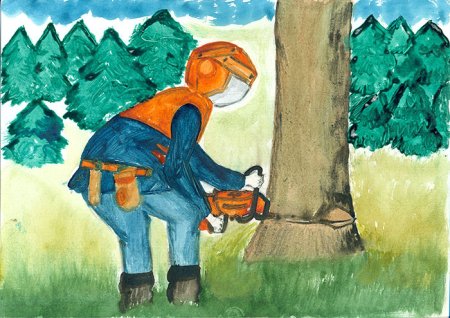 Охрана труда в сельском хозяйстве глазами детей