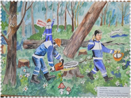 Охрана труд глазами детейи