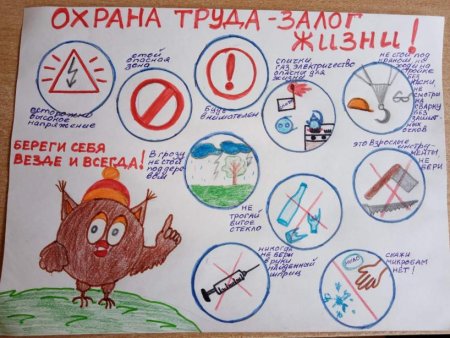 Охрана труда глазами детей