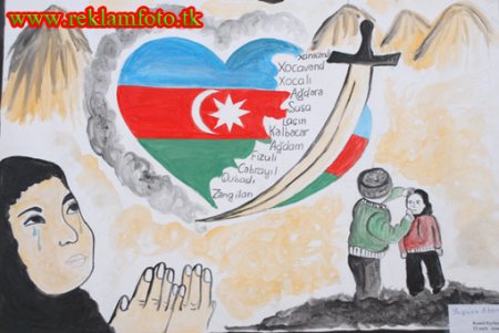 Рисунки азербайджанской войны