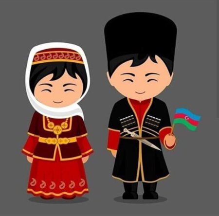 Gruzin национальный костюм вектор