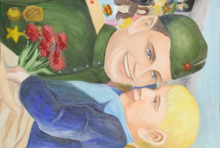 Мы верим в тебя солдат рисунок