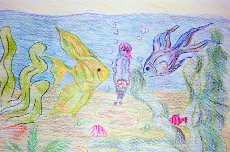 Фантазийный рисунок на свободную тему