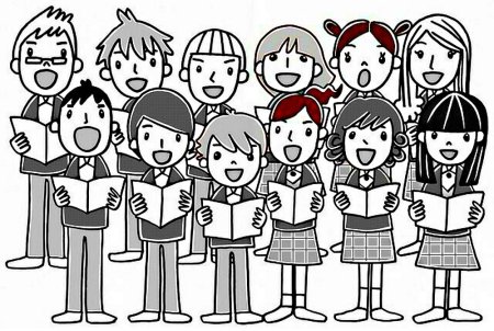 Нарисовать хор