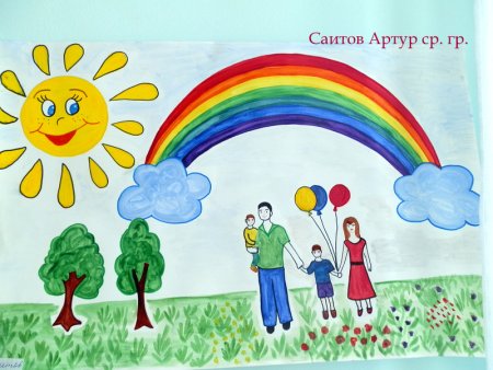 Пусть всегда будет солнце рисунок