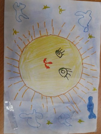 Пусть всегда будет солнце рисунок на конкурс