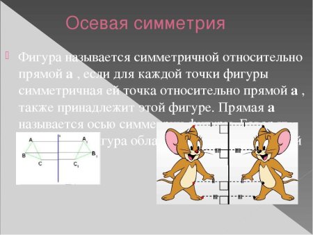 Осевая симметрия рисунки