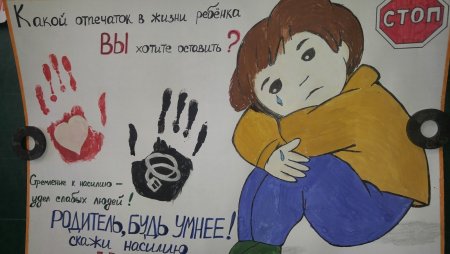 Рисунок нет насилию