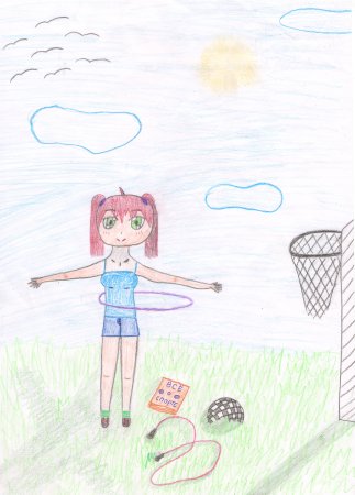 Спорт глазами детей рисунки