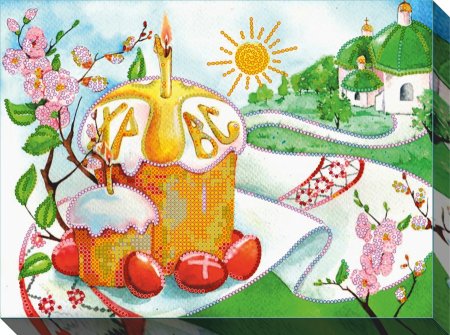 Рисунок на тему Пасха