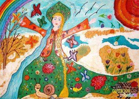 Весна рисунок