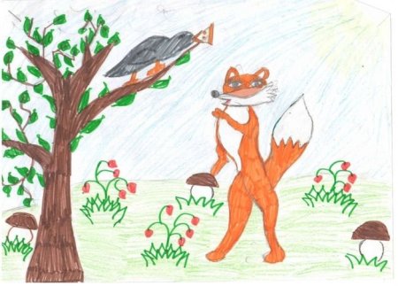 Лебедь, щука и рак. Басни