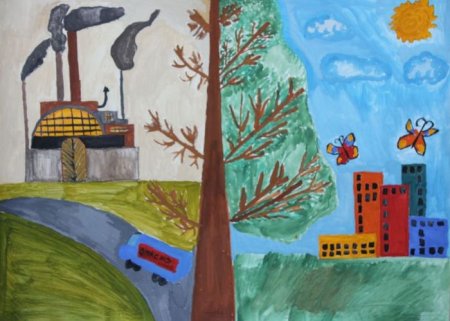 Рисунок на экологическую тему