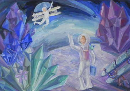 Рисунок на тему космос