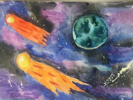 Изо тема космос