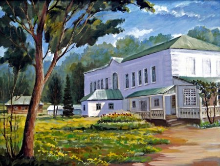 Картина Ясная Поляна толстой