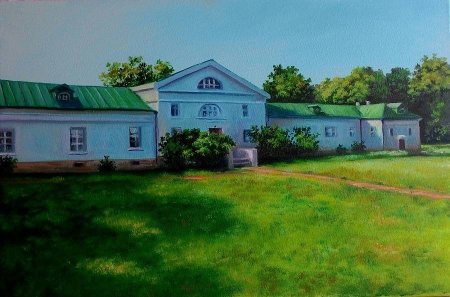 Усадьба Ясная Поляна картина