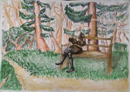 Детские рисунки Ясной Поляны