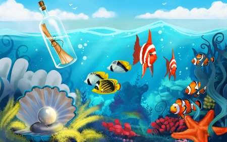 Иллюстрация на тему море