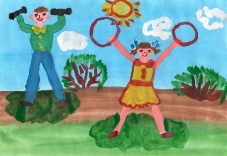 Здоровый образ жизни рисунок