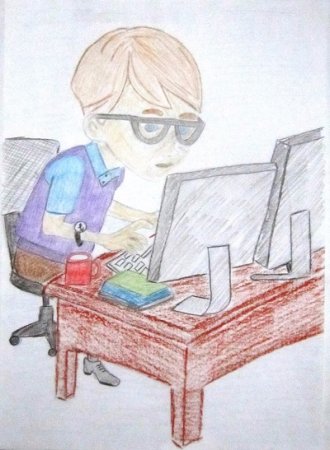 Рисунок на тему профессия программист