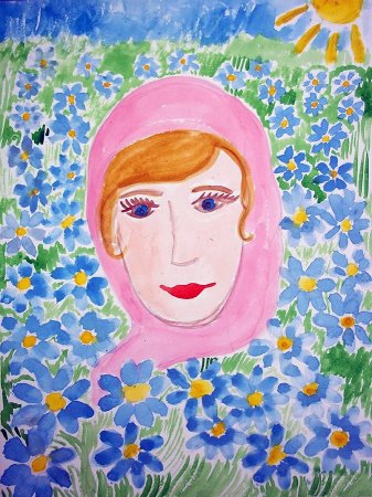 Рисунок моя мама