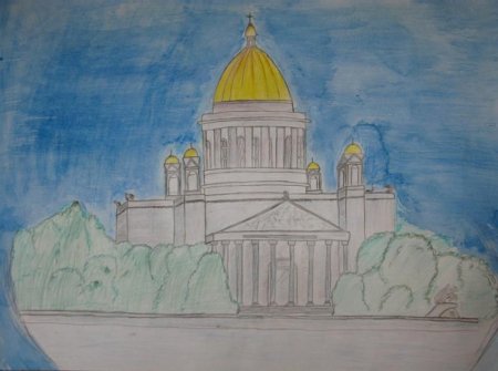 Нарисовать красную площадь