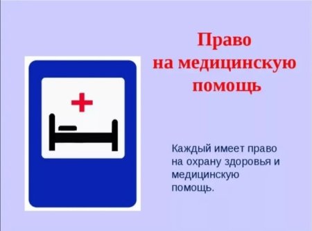 Право на медицинскую помощь