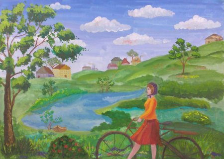 Композиция летние впечатления