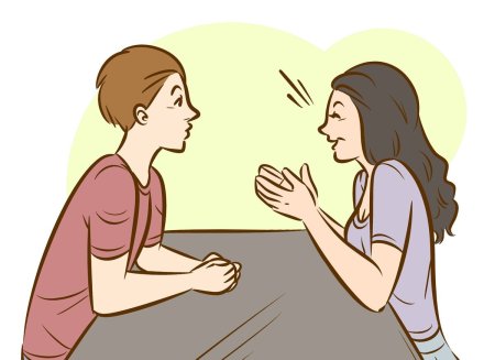 Общение между людьми рисунок