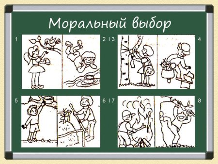 Моральный человек рисунок