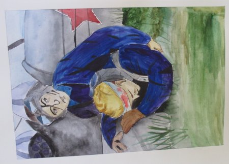 Рисование на тему героические поступки